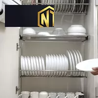 KỆ CHÉN INOX GIÁ RẺ - IN01